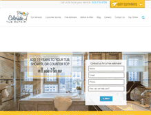 Tablet Screenshot of coloradotubrepair.com